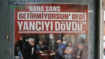 Okey Masasında Gergin Anlar: Afişler Asılarak Tepkiler Gösterildi!