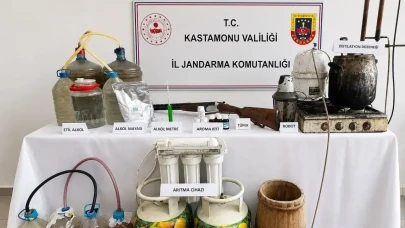 Kaçak İçki Operasyonu: Geniş Miktarda Malzeme Ele Geçirildi!