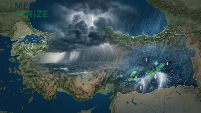 Meteorolojiden Acil Uyarı: Marmara Bölgesi'nde Şiddetli Rüzgar, Karadeniz ve Akdeniz'de Yoğun Yağış Bekleniyor!