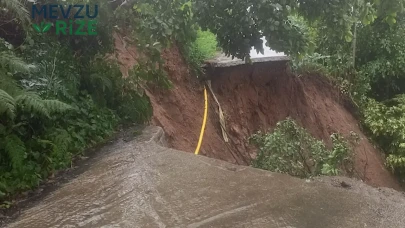 Rize'de Şiddetli Yağmur Etkisi: Şehir Su Altında Kaldı!