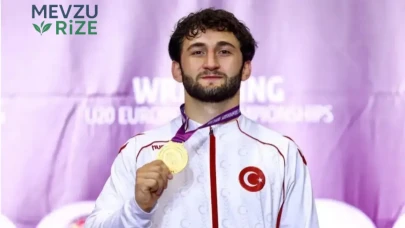 Bilecikli güreşçi Salih Yusuf Yazıcı dünya ikincisi oldu