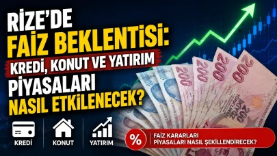 Rize’de Faiz Beklentisi: Kredi, Konut ve Yatırım Piyasaları Nasıl Etkilenecek?