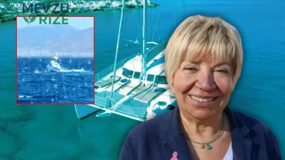 İş dünyasının tanınmış ismi ve beraberindeki 9 kişiyi taşıyan Türk bayraklı katamaran Yunanistan'da battı