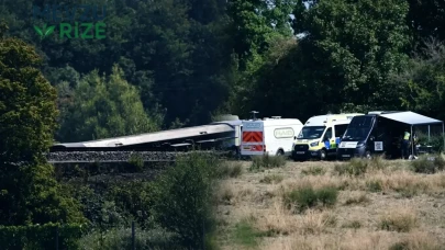 Kaza geliyorum demiş... İngiltere'de tren faciası kıl payı atlatıldı! 150 yolculu tren raydan çıktı: 'Sarsıntıyı biliyorlardı' iddiası