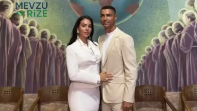 Lizbon’da sürpriz imzalar atıldı: Ronaldo ve Georgina Rodriguez evlendi!