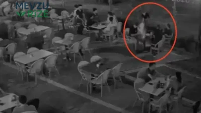 Ağacın Ardında Pusu: Kafe Müşterisine Saldırı!