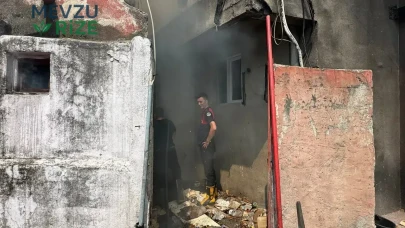 Zonguldak'ta Yangın Paniği: Depodan Yükselen Dumanlar Semayı Sardı!