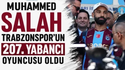 Muhammed Salah, Trabzonspor’un Tarihinde 207. Yabancı Futbolcu Olma Unvanını Elde Etti!