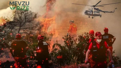 Türkiye'nin yangınla mücadelesi örnek oldu: Kardeş ülkelere eğitim desteği