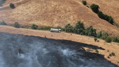 Tunceli'deki Korkutan Orman Yangını Kontrol Altına Alındı!