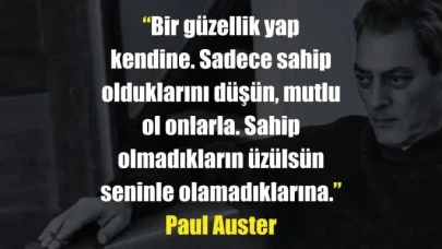 Paul Auster Sözleri | Modern Edebiyatın En Derin ve Melankolik Alıntıları
