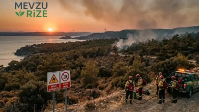 Çanakkale'de Yangın Riski Nedeniyle Üç Gün Sürecek Kısıtlamalar Getirildi! Hasat ve Ateşle İlgili Etkinlikler Durduruldu