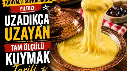 Peyniri Metrelerce Uzuyor! Karadeniz Usulü Tam Ölçülü Kuymak Tarifi