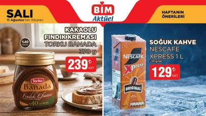 BİM 11 Ağustos Kataloğu Geldi! Yağdan Pirince, Yoğurttan Çikolataya Salı İndirimleri