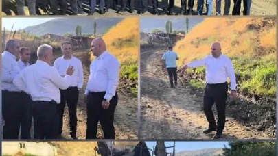 Bitlis'te Alıcık ve İkizler Köy Yollarında Asfalt Çalışmaları Yerinde İncelendi