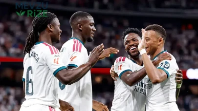 Real Madrid, Real Sociedad'ı 4-0'la geçerek 3 puanı kapdı!