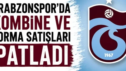 Trabzonspor'da Kombine ve Forma Satışlarında Rekor Artış!