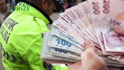 Polisin Durdurma Talebini İhlal Eden Sürücüye 450 Bin Lira Ceza Uygulandı