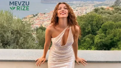Burcu Özberk Kapadokya'da oklavayı eline aldı: Yufka açıp kışlık hazırlık yaptı