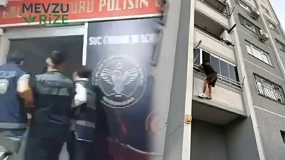 Uyuşturucu Satıcısı, Balkondan Kaçarken Güvenlik Güçlerine Yakalandı!