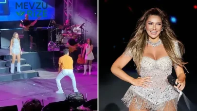Marmaris’te Hadise Fırtınası: Hayranının Sahne Performansına Gösterdiği İlgi Dikkat Çekti
