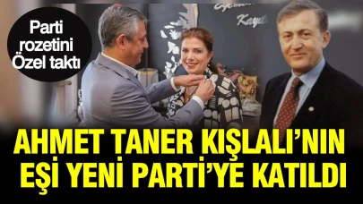 Ahmet Taner Kışlalı’nın eşi, YENİ Parti’ye katılarak siyasette yeni bir sayfa açtı: Rozet töreni Özel’in elinde gerçekleşti!