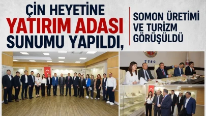 Çin Heyetinin Yatırım Adası Ziyaretinde Somon Üretimi ve Turizm İmkanları Masaya Yatırıldı