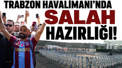 Trabzon Havalimanı’nda Salah için Yoğun Hazırlık Süreci Başladı!
