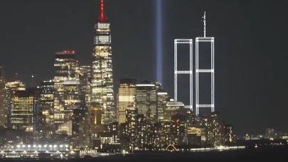 New York semalarında tüyler ürperten görüntü! İkiz Kuleler 25 yıl sonra yeniden ortaya çıktı