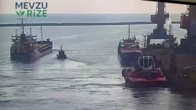 Marmara Denizi'nde Batan Geminin İskenderun'dan Hareket Anı Kaydedildi