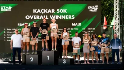 Rize'de düzenlenen "Kaçkar by UTMB" sona erdi