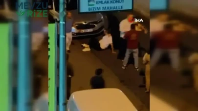 Düğün çıkışı ortalık karıştı: Akrabalar arasında kavga çıktı