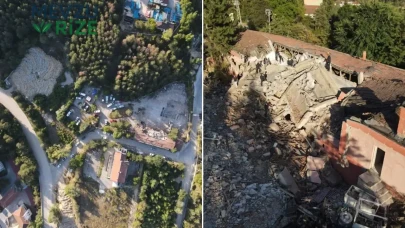 Kastamonu'da nefes kesen anlar: Habersiz yapılan bina göçmesi tatbikatı gerçeği aratmadı