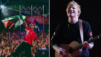 Macklemore, Ed Sheeran'ın turnesinden neden ayrıldı? "Özgür Filistin" sözleri tartışma yarattı!