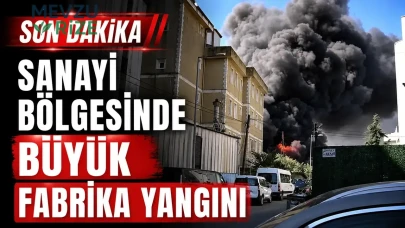 Tuzla'da Deri Sanayi Bölgesi'nde Dev Yangın Paniğe Neden Oldu