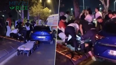 Kayseri'de Feci Kaza: Otomobil Motosikletle Çarpıştı, Sürücü Yaralandı!