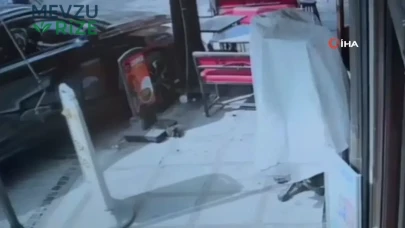 Tabelaya çarpıp kaçmaya çalışan sürücü polisi uğraştırdı