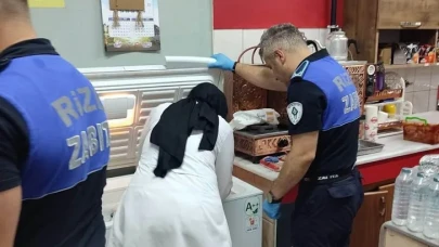 Rize’de Zabıta’dan Öğrenciler İçin Kantin Denetimi