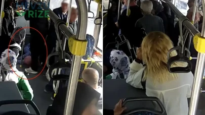Kayseri'de Otobüs Şoförü Acil Durumda Yolcusunu Hastaneye Ulaştırdı