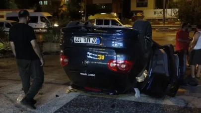 Antalya'da Şok Edici Kaza: Bir Dakika Önce Olabilecekken 5 Saniye ile Kurtuldu!