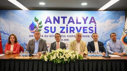Antalya'da su zirvesi öncesi kritik toplantı : Kentsel ve sanayi su yönetimi masaya yatırıldı