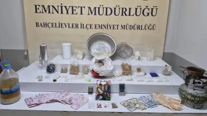 Bahçelievler'de 11 kilo uyuşturucu ele geçirildi