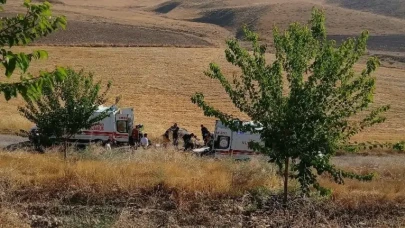 Elazığ Baskil'de pick-up ile otomobil çarpıştı: 2 ölü, 4 ağır yaralı