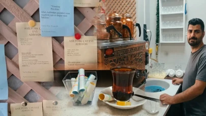 Erzurum'da sıradan çay ocağıydı, yaptığı fikirle sosyal medyayı salladı!