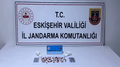 Eskişehir’de yolcu otobüsünde uyuşturucu operasyonu : 128 hap ele geçirildi