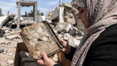 Gazze'nin hafızasını enkazdan kurtaran iki isme UNESCO ödülü