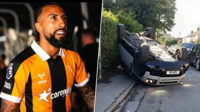 Acun Ilıcalı'nın yıldızı Sorba Thomas'ın aracı takla attı: Hull City'den açıklama geldi
