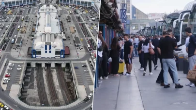 İstanbul'da iğne atsan yere düşmüyor! Okula dönüş yoğunluğu sürüyor: 'Gidişler boş, dönüşler paket doldu'