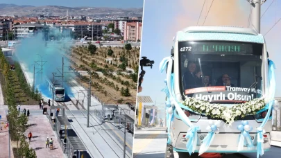 Vatandaşların merakla beklediği yeni hat hizmete girdi! Adliye ile Şehir Hastanesi bağlandı... 57 kilometrelik yeni hat geliyor
