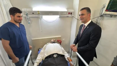 Konya'da trafik kazası : 73 yaşındaki Kıbrıs gazisi yaralandı